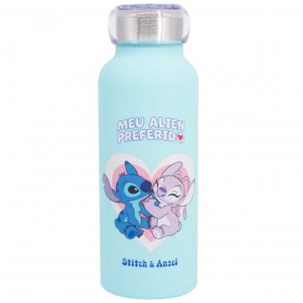 10072927 GARRAFA 500ML STITCH NAMORADOS