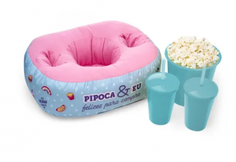 LN0266 KIT PIPOCA DUPLO COMIDINHAS