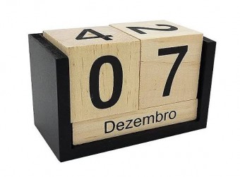 GDR0632 CALENDARIO 8X13X7CM MDF