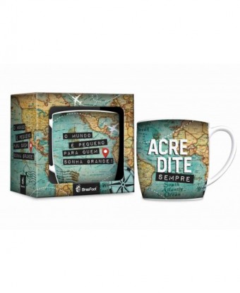 2790 caneca porcelana urban 300ml - o mundo e pequeno