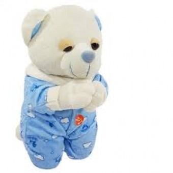 FC2506 URSO QUE REZA 25CM PEL