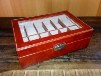 (DYY20)MALETA PORTA RELOGIOS