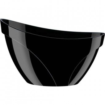 21679BR Champanheira para 5 garrafas Suprema em acrIlico preta