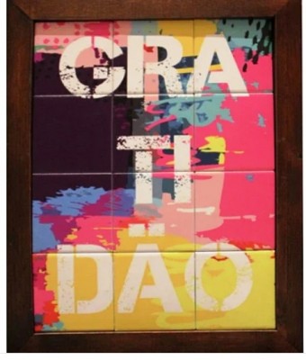 3093ag-019 quadro azulejo gratidão 30cmx40cm