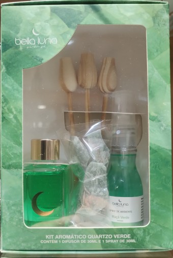 Conjunto Mistico 30ml Quartzo Verde Mistico