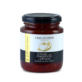DOCE DE TOMATE MANJERICAO E PIMENTA 250G