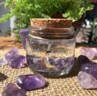Vela aromatica Ametista 40g NOVA