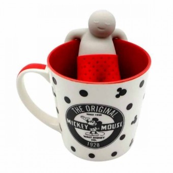 10023495 CANECA INFUSOR 350ML MICKEY PORCELANA