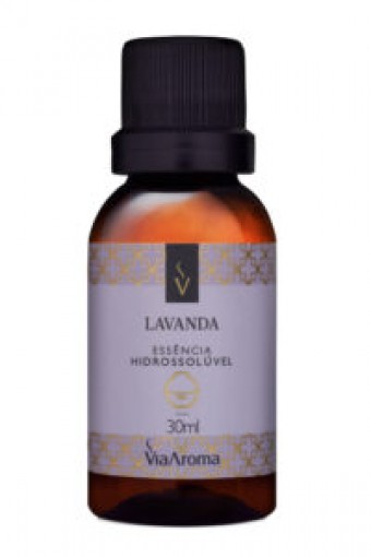 Essencia hidrossoluvel 30ml lavanda- via aromas