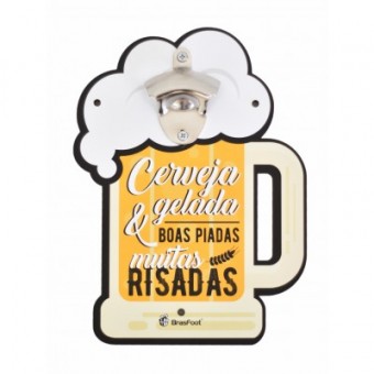 2279 ABRIDOR QUADRO - CANECA CERVEJA GELADA