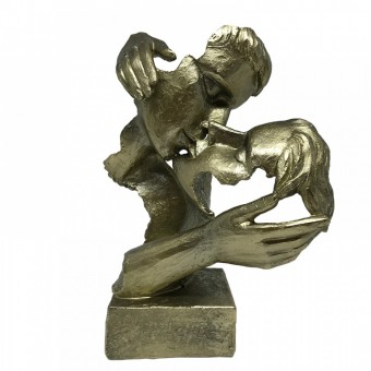 002060 ESTATUETA RESINA PAIXAO 18,5x12x27,8CM SKU 2060