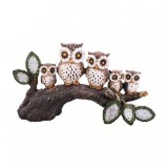 PW140558-A-E-11" FAMILIA C/ 5 CORUJAS