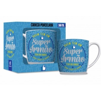 2509 caneca porcelana urban 360ml - irmao
