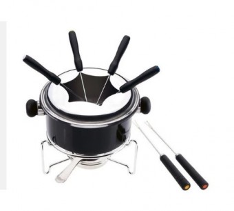 9252 CONJUNTO PARA FOUNDUE ESMALTADO 10 PECAS