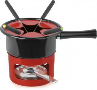807907/r fondue viena 7907 vermelho 8 pecas