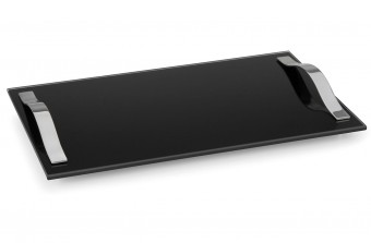 802720/P BANDEJA SLIM 250 X 400MM PRETA