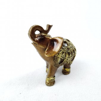 TELF-G100 ENFEITE DE RESINA ELEFANTE