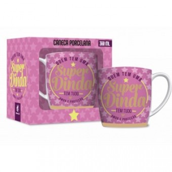 2504 caneca porcelana urban 360ml - dinda