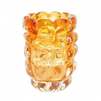 4794 VASO 10X13CM AMBAR