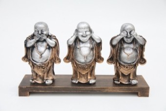 H547 BUDDHA DEC EM POLIRESINA 16X30