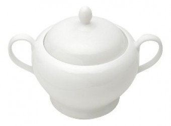 35514 SOPEIRA DE PORCELANA LISA BRANCA 31X21,5X23cm 3,1l