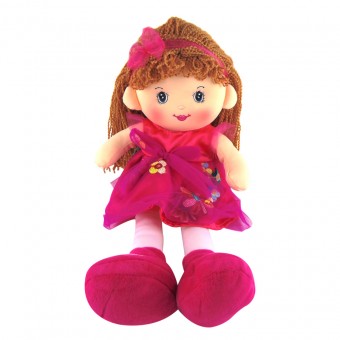 DL80835 BONECA PELUCIA 35CM COLORIDA