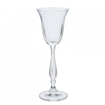 57957 Jogo de 6 tacas para licor Fregata em cristal ecologico 60ml A17,5cm transparente