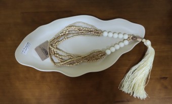 0928500 COLAR ALAMA - 0,70 m (porcelana-sementes)*