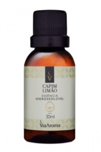 Essencia hidrossoluvel 30ml capim limao- via aromas