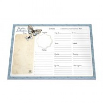 C157 PLANNER MINHA SEMANA ARABESCO 20,5X30,5