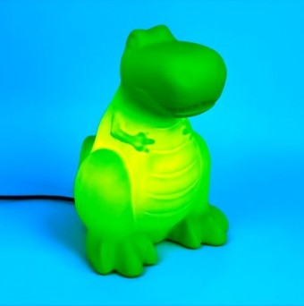 Luminaria Dinossauro Verde