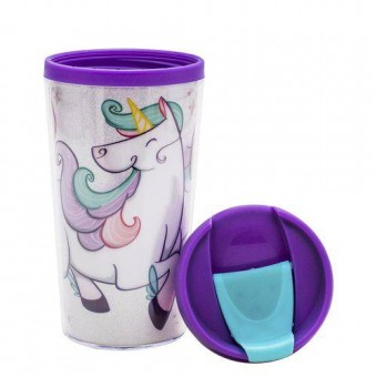23852 COPO TERMICO POP 200ML - UNICORNIO