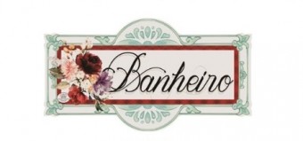 P18048 QUADRO BANHEIRO CACTOS 15X26