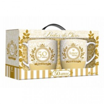 10528 caneca urban c/2un - bodas de ouro