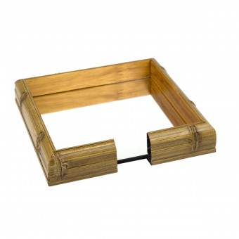 9060 P.GUARDANAPO 15X15CM BAMBU ESPELHADA