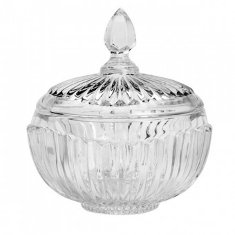 7490 POTICHE 15X17 CM CRISTAL