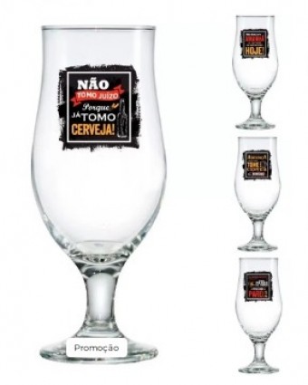 610180585 TACA 300ML FUNNY ROYAL BEER