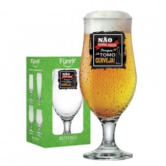 660180585 LUVA LINHA FUNNY TACA ROYAL BEER C/ 01 PC