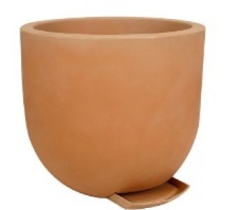 R.0480.050.045.02 VASO DECO 50 X 45 CM ANTIQUE TERRACOTA