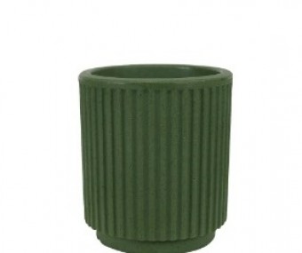 R.0980.020.023.53 VASO SP 27 - CILINDRO 20 X 23 CM  VERDE ARTSTONE