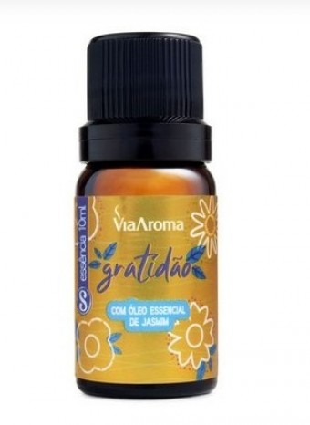 Essencia 10ml sensacoes gratidao - via aromas