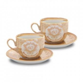 302560 JOGO DE CHA BARROCO B. DIAMANTE