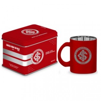 14437 CANECA VIDRO DIAMOND METALIC LATA TIMES - INTER