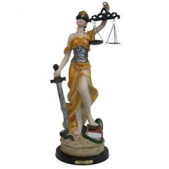 363031 DAMA DA JUSTICA 16CM COLOR