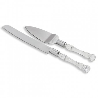 MG-5062 CONJUTO PARA BOLO 2 PECAS, POLIESTIRENO E INOX