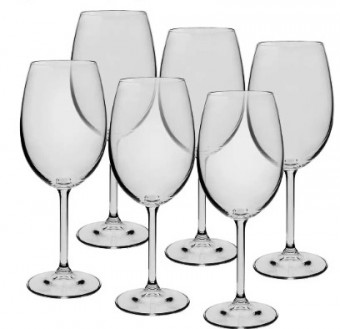 4S032/450 JOGO TACAS GASTRO P/ VINHO TINTO 450 ML 06 PCS