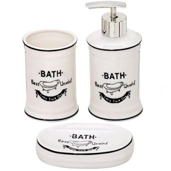 387-025 JG DE BANHEIRO DE CERAMICA BEST BATH 03 PCS
