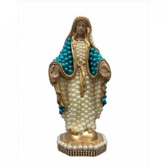 GR-20AD N SRA DAS GRACAS DE PEROLA AZUL/DOURADO 20 CM