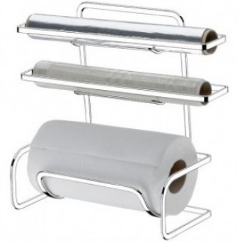 1405 SUPORTE P/ ROLO PEPEL/ALUM/PVC