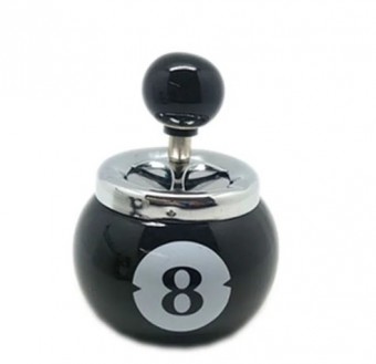 :DSC01754 OBJ.ORN.DEC.CERAM. CINZEIRO REDONDO BOLA 8